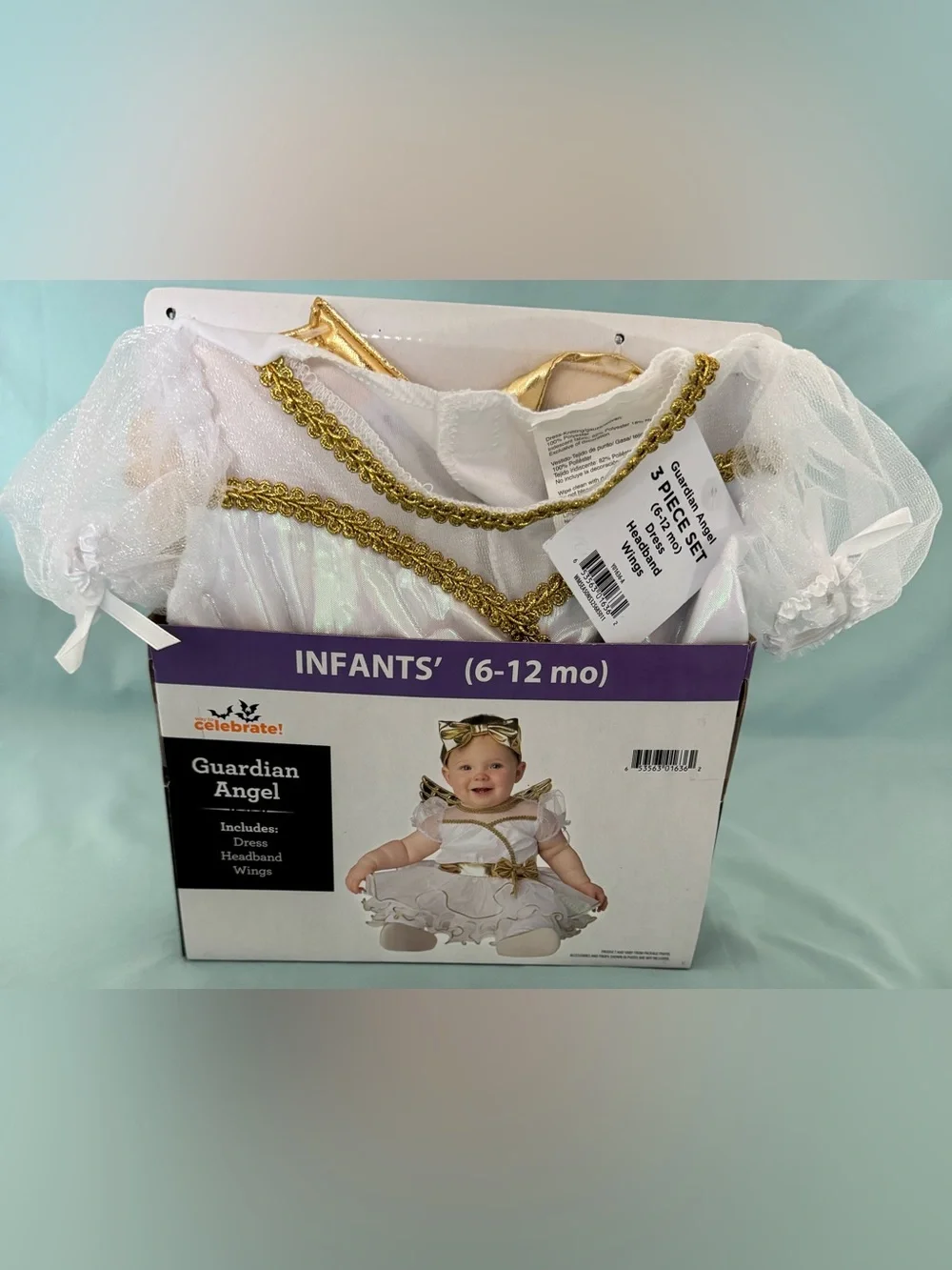 Infants Guardian Angel Costume- (6-12mo)